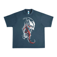 Midnight Navy venom the movie Urban Heavy Tee - Craftify