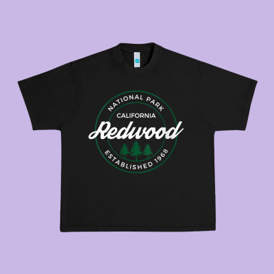 Womens Redwood National Park California Gifts Souvenir Ca V Neck T Shi Urban Heavy Tee Designed By Craftify