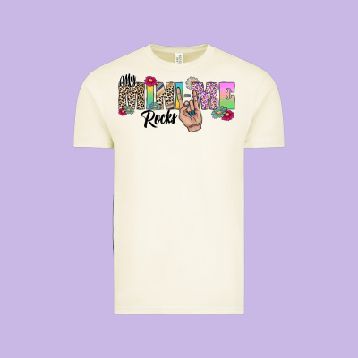 My Mini Me Rocks Vintage Tee Designed By Cowhidedigitalart