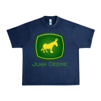 Navy juan deere   the farmer   the gardener   the landscaper sweatshirt Urban Heavy Tee - Craftify