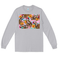 Moon Dust Baby monkey flowers Long Sleeve Tee - Artiststas