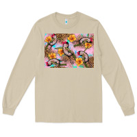 Mushroom Baby monkey flowers Long Sleeve Tee - Artiststas