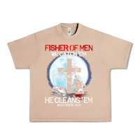 Burro fisher of men we catch  em he cleans  em matthew 4 19 Urban Heavy Tee - Craftify
