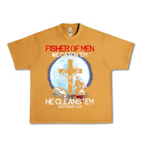 Peanut Butter fisher of men we catch  em he cleans  em matthew 4 19 Urban Heavy Tee - Craftify