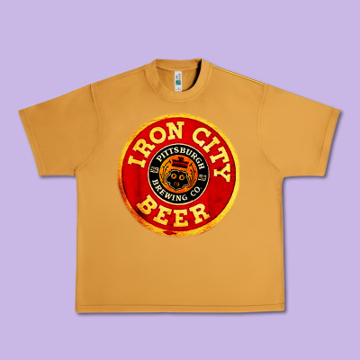 #beer Irons City Urban Heavy Tee Designed By Craftify