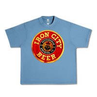 Pebble Blue #beer irons city Urban Heavy Tee - Craftify