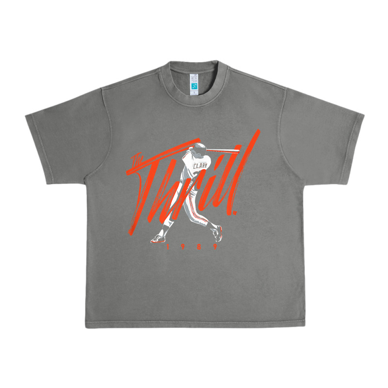 Will Clark   The Thrill   San Francisco Baseball T Shirt Urban Heavy Tee by Craftify | Teevron
