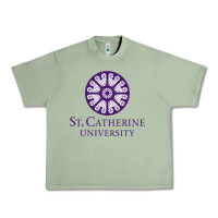 Oil Green ST. CATHERINE UNIVERSITY Urban Heavy Tee - Craftify