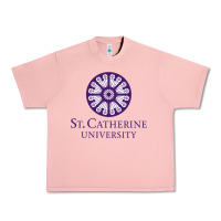 Salmon ST. CATHERINE UNIVERSITY Urban Heavy Tee - Craftify