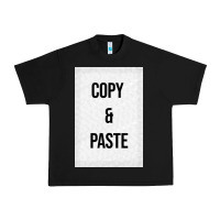 Black Copy Paste Urban Heavy Tee - Craftify