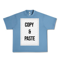 Pebble Blue Copy Paste Urban Heavy Tee - Craftify