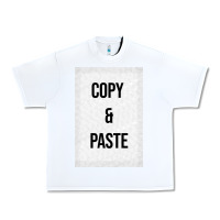 White Copy Paste Urban Heavy Tee - Craftify