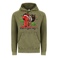 Vintage Olive my first christmas african girl Vintage Hoodie - BarkalooDesign