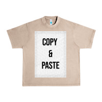 French Oak Copy Paste Urban Heavy Tee - Craftify