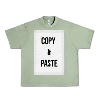 Oil Green Copy Paste Urban Heavy Tee - Craftify