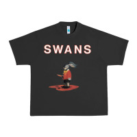 Pigment Black Swans Urban Heavy Tee - Craftify
