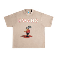 French Oak Swans Urban Heavy Tee - Craftify