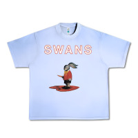Grape Ice Swans Urban Heavy Tee - Craftify