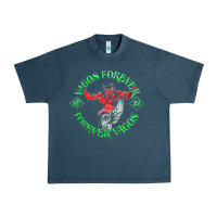 Midnight Navy Vagos MC Urban Heavy Tee - Craftify
