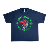 Navy Vagos MC Urban Heavy Tee - Craftify