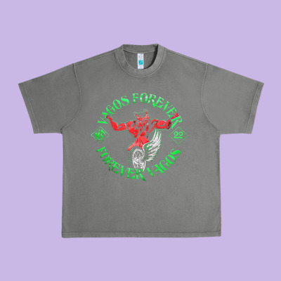 Vagos Mc Urban Heavy Tee Designed By Craftify