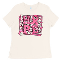 Hope Breast Cancer Awareness Ribbon Ladies Tee | Teevron