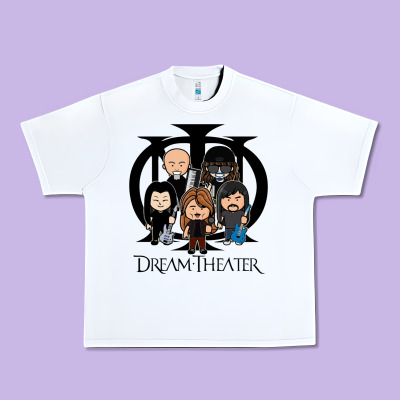 Dream Theater Urban Heavy Tee Designed By Inspiradesign