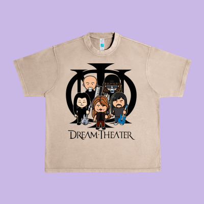 Dream Theater Urban Heavy Tee Designed By Inspiradesign