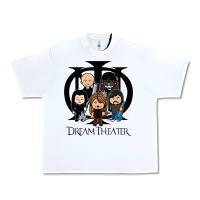 White Dream Theater Urban Heavy Tee - InspiraDesign