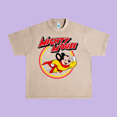 The Mighty Mouse Urban Heavy Tee Designed By Inspiradesign