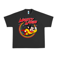 Pigment Black the mighty mouse Urban Heavy Tee - InspiraDesign