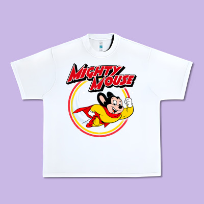 The Mighty Mouse Urban Heavy Tee Designed By Inspiradesign