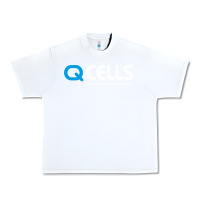White Mesmerizing Q Cells Urban Heavy Tee - InspiraDesign
