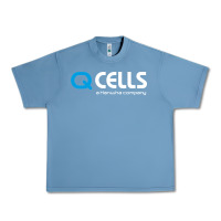 Pebble Blue Mesmerizing Q Cells Urban Heavy Tee - InspiraDesign