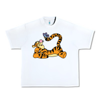 White tigger Urban Heavy Tee - InspiraDesign