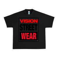 Black VISION STREET WEAR Urban Heavy Tee - InspiraDesign
