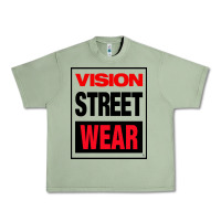 Oil Green VISION STREET WEAR Urban Heavy Tee - InspiraDesign