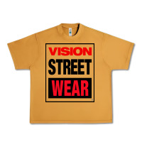 Peanut Butter VISION STREET WEAR Urban Heavy Tee - InspiraDesign