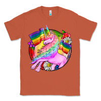 Copper Pride unicorn Classic Tee - FaDigitalArtStudio