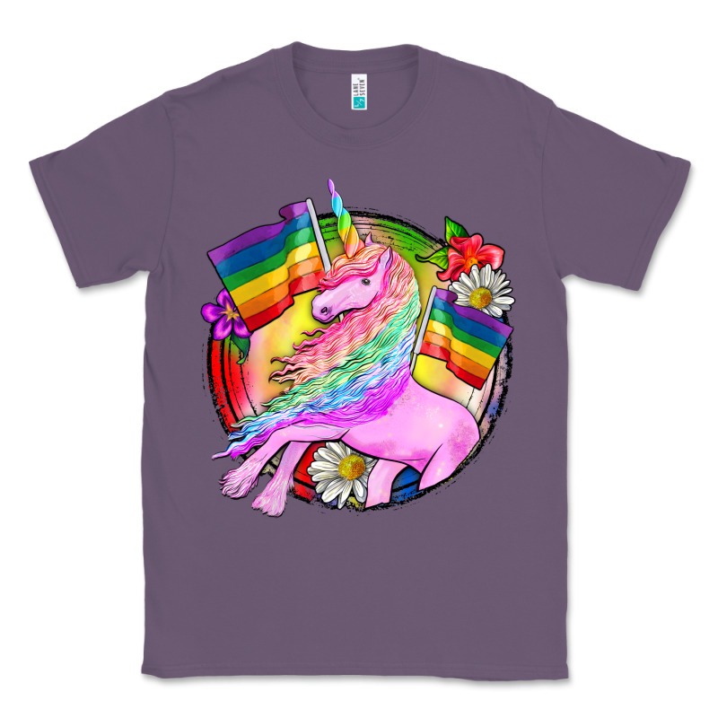 Pride Unicorn Classic Tee by FaDigitalArtStudio | Teevron