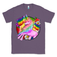 Lavender Pride unicorn Classic Tee - FaDigitalArtStudio