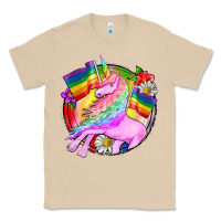 Mushroom Pride unicorn Classic Tee - FaDigitalArtStudio