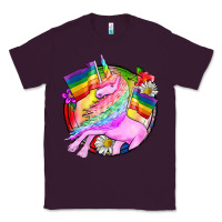 Plum Pride unicorn Classic Tee - FaDigitalArtStudio