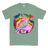 Sage Pride unicorn Classic Tee - FaDigitalArtStudio