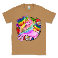 Toasted Coconut Pride unicorn Classic Tee - FaDigitalArtStudio