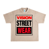 French Oak VISION STREET WEAR Urban Heavy Tee - InspiraDesign