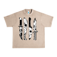 French Oak knives horror movie friday halloween horror goth evil t shirt Urban Heavy Tee - InspiraDesign