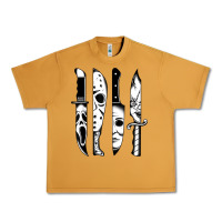 Peanut Butter knives horror movie friday halloween horror goth evil t shirt Urban Heavy Tee - InspiraDesign