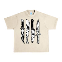 Sandshell knives horror movie friday halloween horror goth evil t shirt Urban Heavy Tee - InspiraDesign