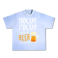 Grape Ice Hocus Pocus I Need Beer To Focus Funny Halloween Witch 1 Urban Heavy Tee - InspiraDesign